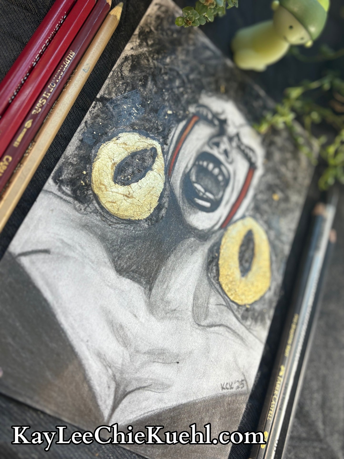 "BLOOD SCREAM," Fine Art Print