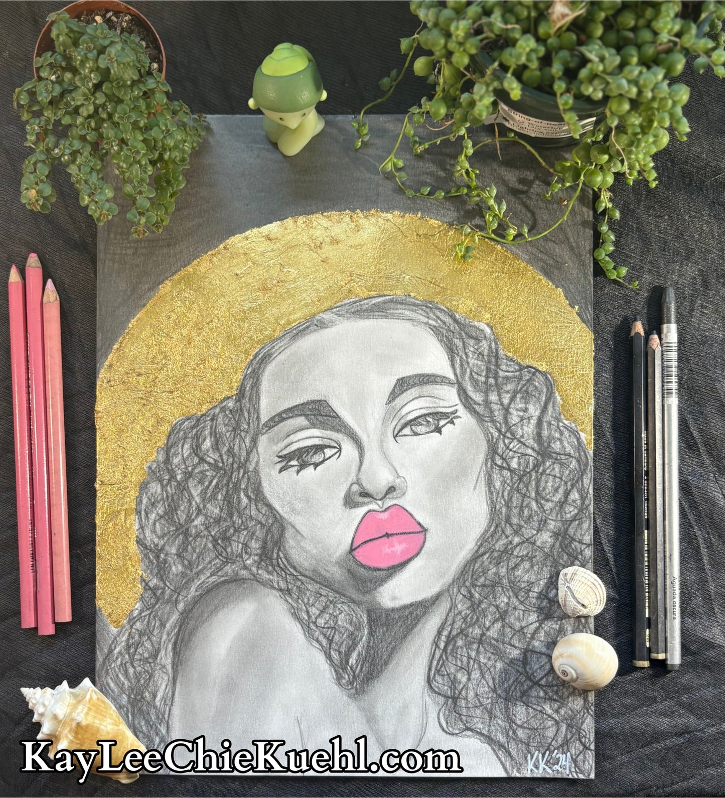 "Golden Moon," Fine Art Print