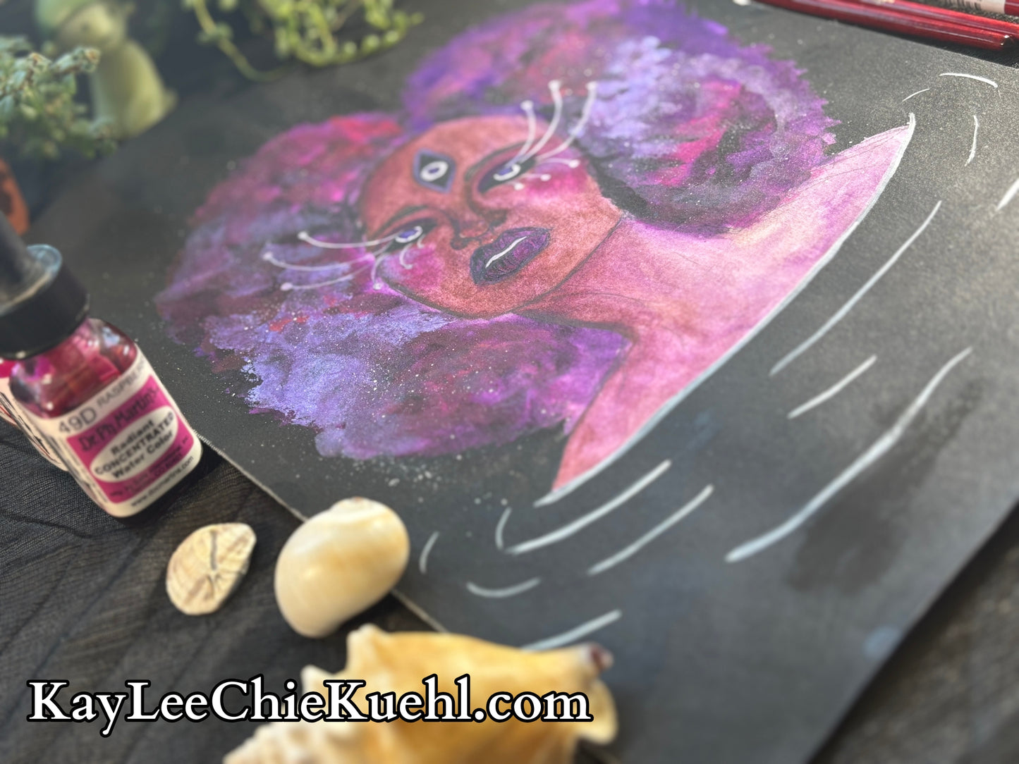 "Pink Galaxy," Fine Art Print