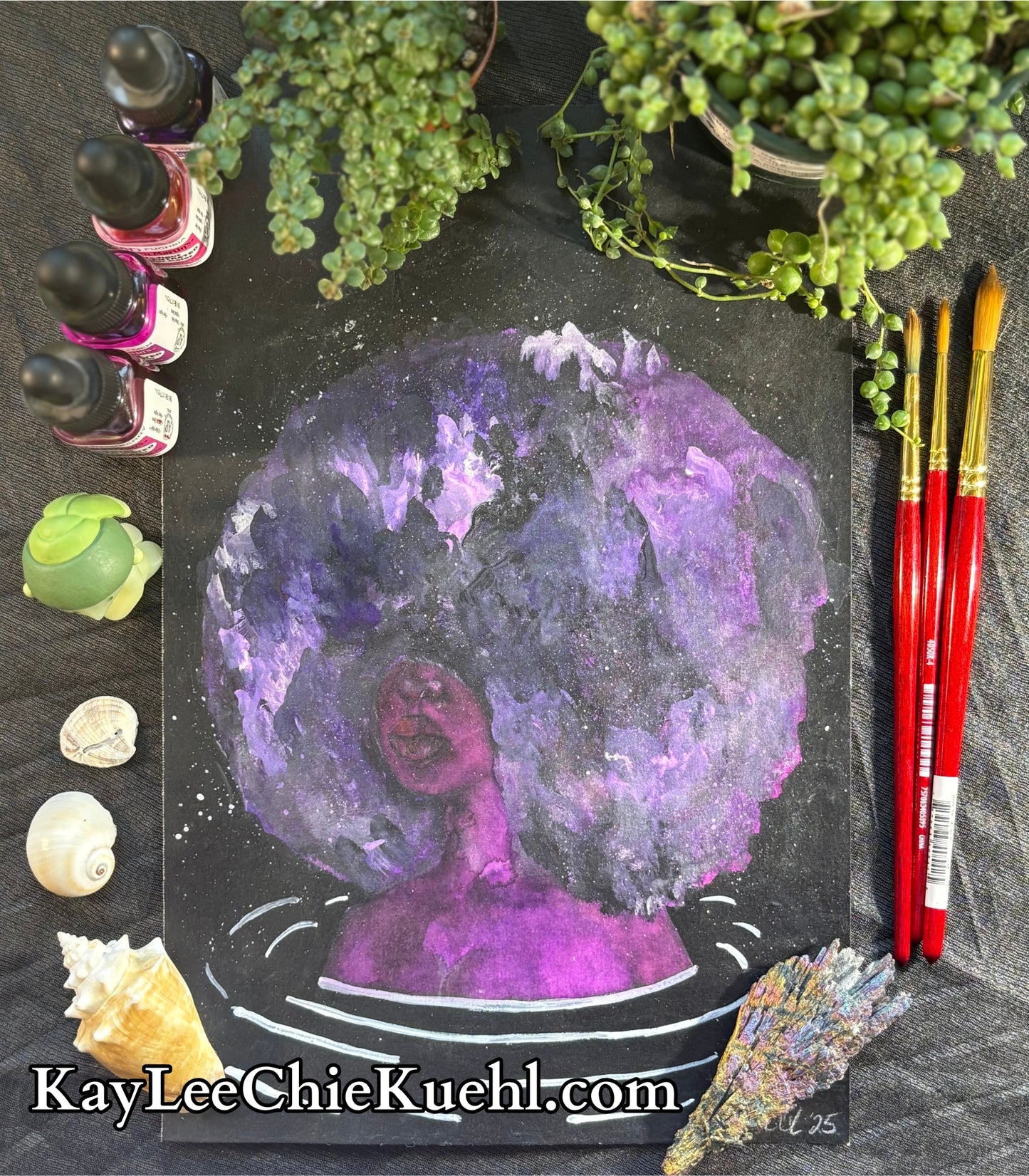 "Purple Galaxy," Fine Art Print