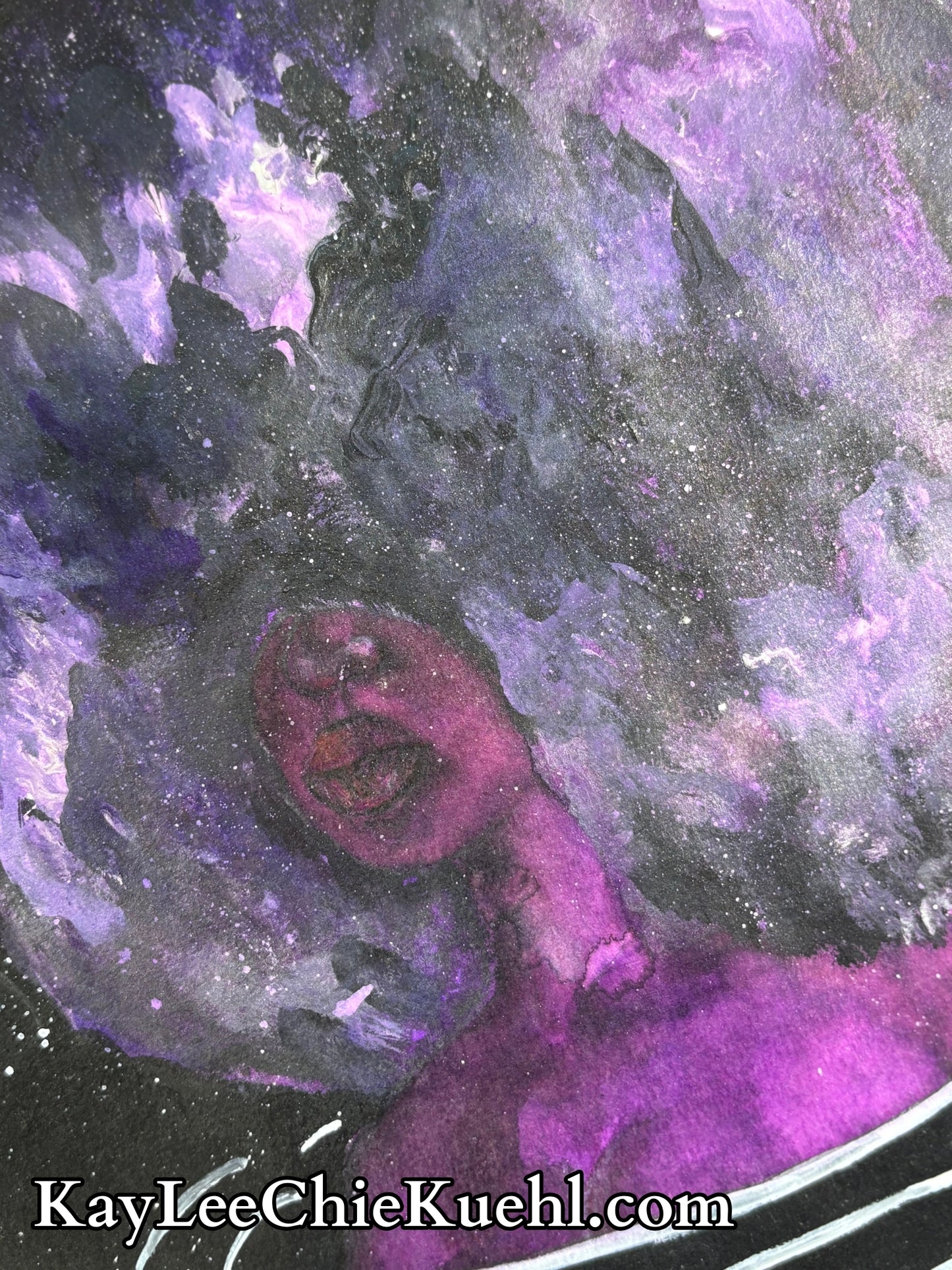 "Purple Galaxy," Fine Art Print