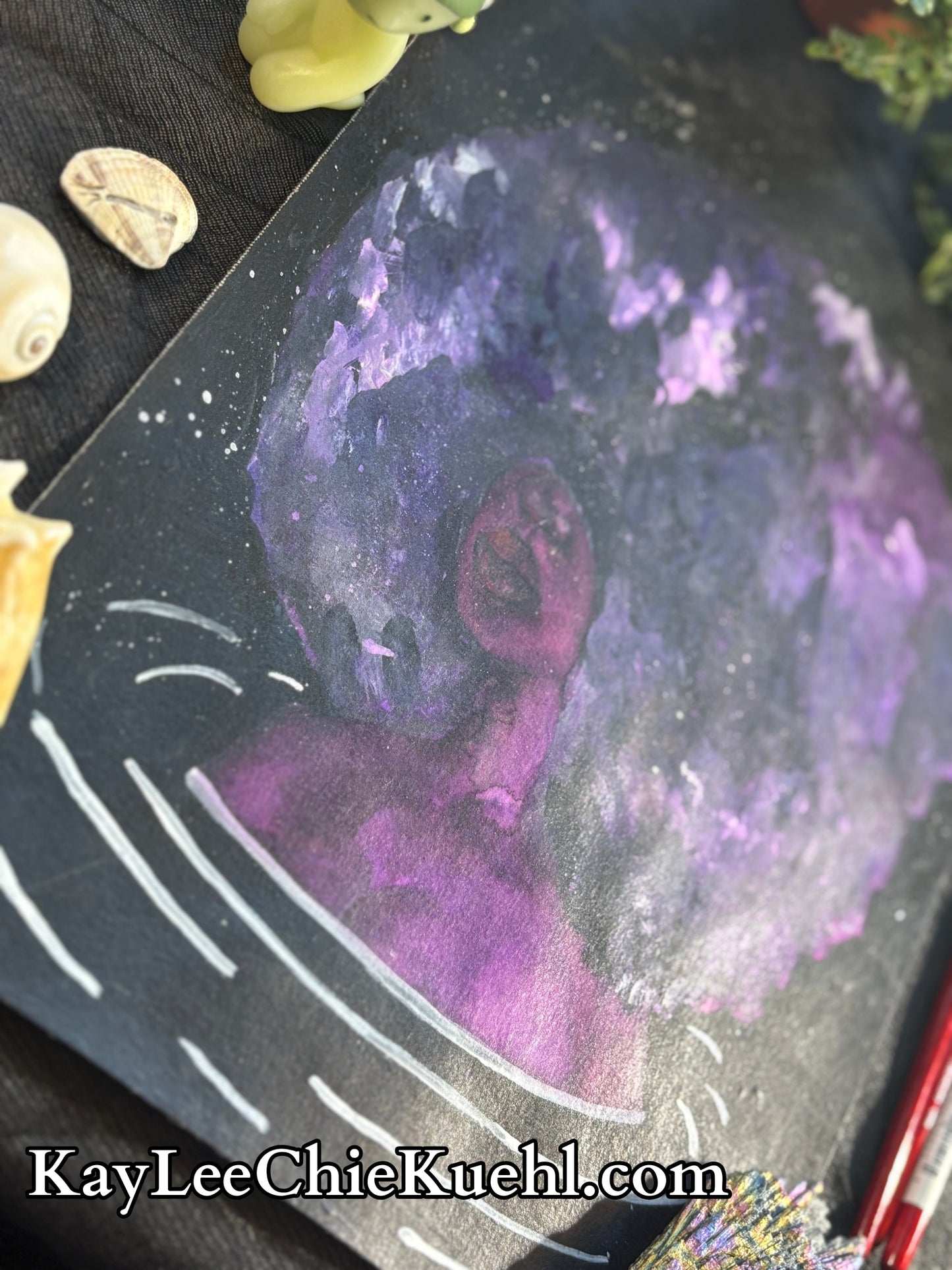 "Purple Galaxy," Fine Art Print