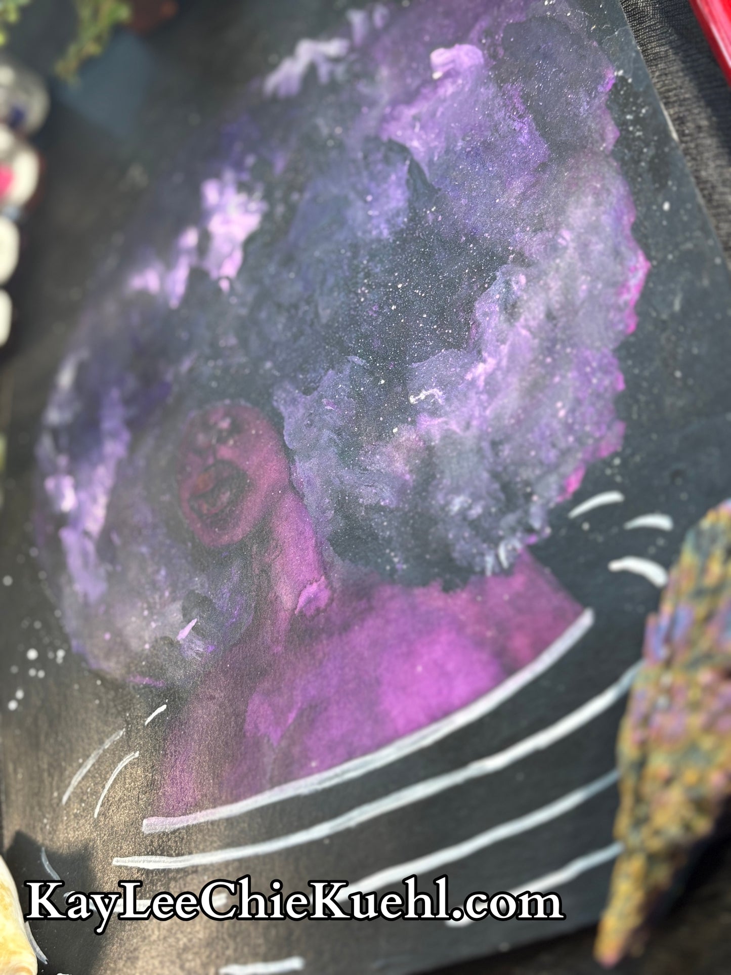 "Purple Galaxy," Fine Art Print