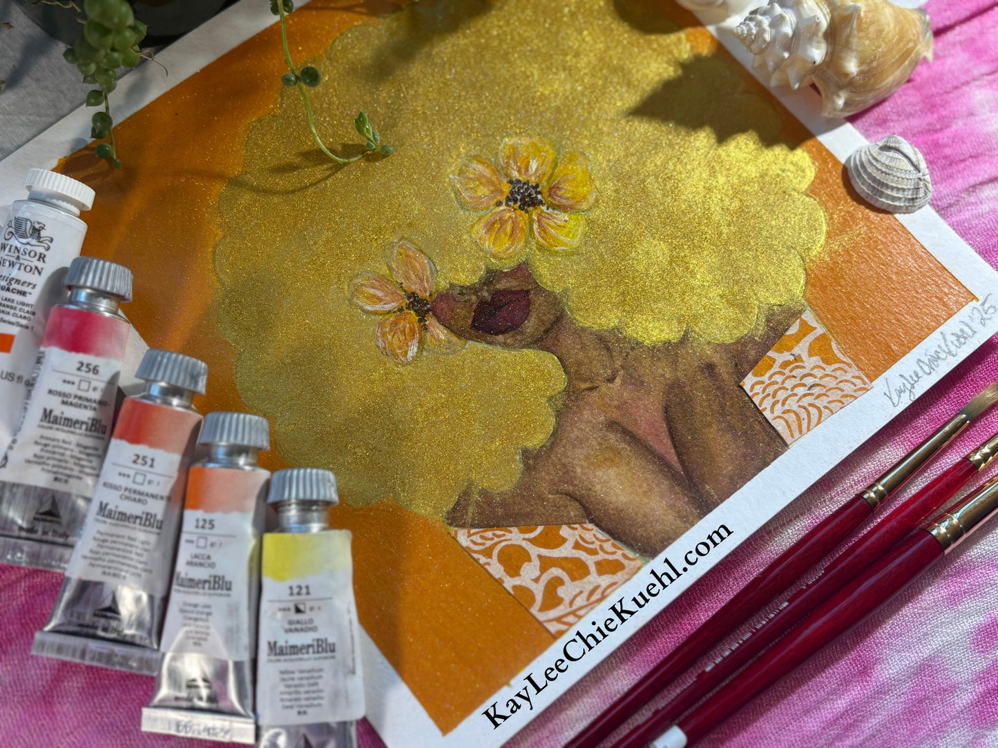 "Tangerine," Fine Art Print