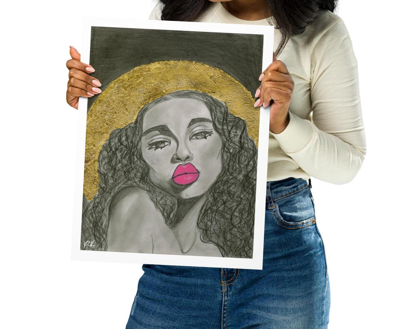 "Golden Moon" Fine Art Print