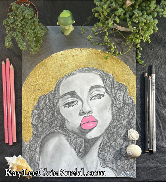 "Golden Moon," Fine Art Print